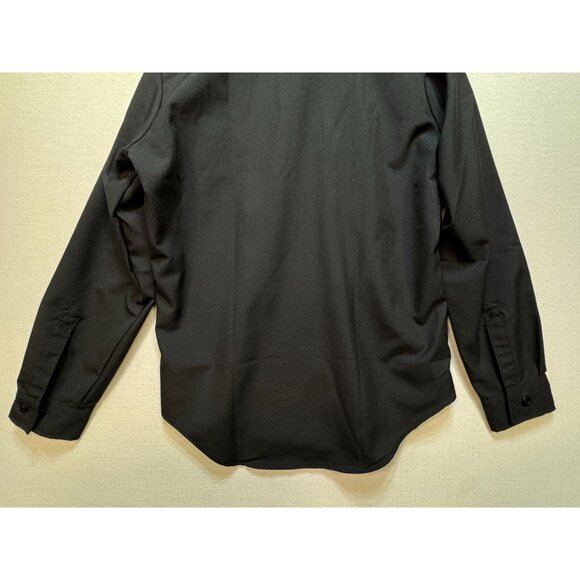 DSCP Quarterdeck Collection Mens Long Sleeve Dress Shirt 15.5-34SL Black Formal - Picture 11 of 11